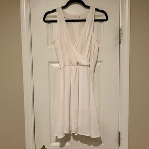Sleeveless, chiffon dress